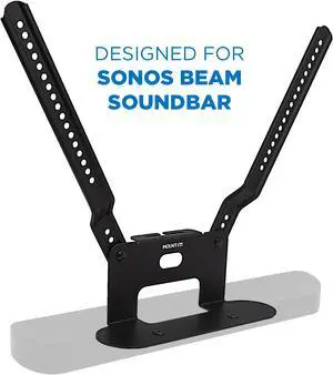 Mount-It! Sound Bar TV Mounting Shelf Compatible with Sonos Beam Speaker