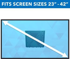 Mount-It! Low-Profile Fixed Wall TV Mount 66 Lbs. Max. (MI-306)
