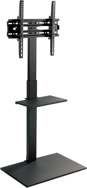 Mount-It! Height Adjustable TV Shelf Stand | Fits 22-55 Inch TVs