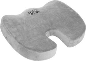 ErgoActive Memory Foam Seat Cushion | Removable Washable Cover