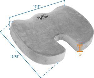 ErgoActive Cooling Gel Gaming Chair Seat Cushion