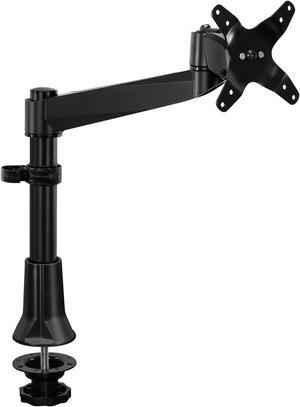 Mount-It! Adjustable Single Monitor Desk Mount | Fits 17-32 Inch Screens