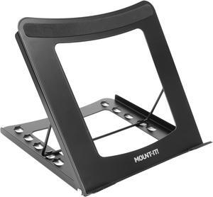 Mount-It! Portable Folding Laptop Stand | Max 15" Screen Size