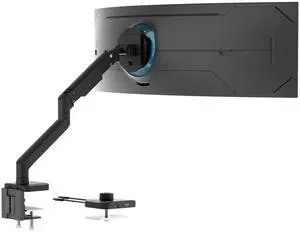 Mount-It! Heavy-Duty Monitor Mount with Gas Spring Arm For 17" to 49" Ultrawide, Holds 44 lbs.