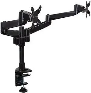 Mount-It! Dual Monitor Desk Mount | Fits 13"-24" Computer Screens | TAA Compliant