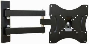 Mount-It! Full Motion TV Mount | Fits 23"-42" TVs | Corner Swivel Wall Bracket
