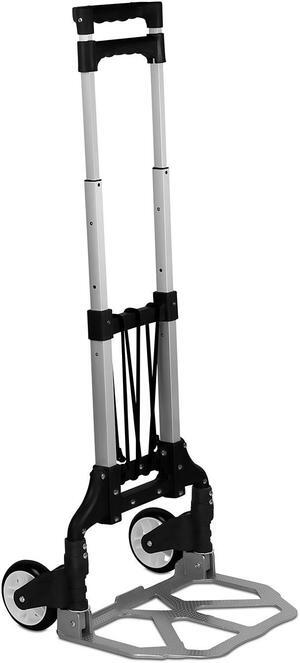 Mount-It! Folding Hand Truck | Luggage Cart | 165 LBS Capacity