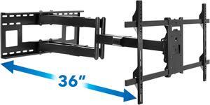 Mount-It! Long Extension TV Mount | Fits Screen Sizes 50" to 90" TVs | 36 inch Arm Extension