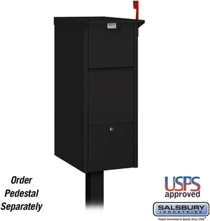 Salsbury 4375BLK Series Mail Package Drop In Black Salsbury 4375BLK Series Mail Package Drop In Black