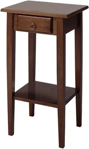 Winsome 94430 Antique Walnut Beechwood PHONE STAND