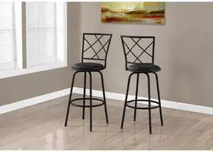 Monarch Specialties I 2375 Barstool [Set of 2]