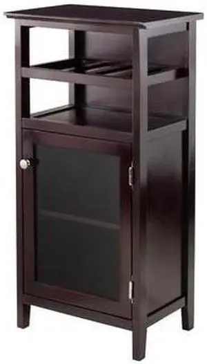 Winsome Wood Alta Wine Cabinet