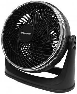 Impress IM-718TC 9 in. Ultra Velocity Fan, Black