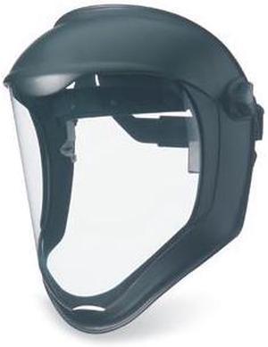 Bionic Face Shields, Uncoated, Clear/Black Matte