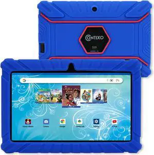 Contixo V8-2 7 inch Kids Tablets Android 11, 32 GB HD Display Dual Cameras Wi-Fi, w/ 50 Disney eBooks, Case & Screen Protector Learning Toys for 2 -10 Years Old (2023 Sep Release, Dark Blue) Contixo V8-2 7 inch Kids Tablets Android 11, 32 GB HD Display Dual Cameras Wi-Fi, w/ 50 Disney eBooks, Case & Screen Protector Learning Toys for 2 -10 Years Old (2023 Sep Release, Dark Blue)