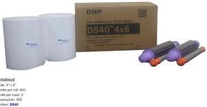 DNP DS40 4x6 Dyesub Printer Paper 800 Glossy Prints