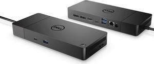 Dell WD19S 130W Docking Station (90W Power Delivery) USB-C, HDMI, Dual DisplayPort, Black, No 3.5mm Ports