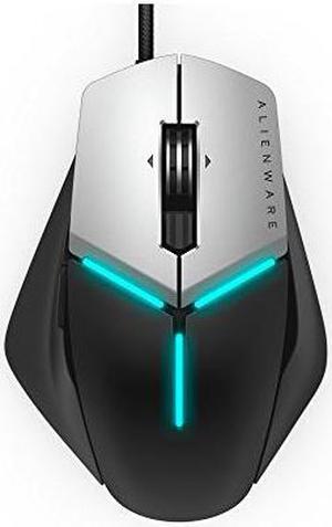 Dell Alienware Elite Gaming Mouse: AW958 - Optical - Black, Gray - 12000 dpi - Scroll Wheel - 13 Button(s)