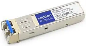 AddOn Dell 462-3621 Compatible TAA Compliant 1000Base-LX SFP Transceiver (SMF, 1310nm, 10km, LC, DOM)