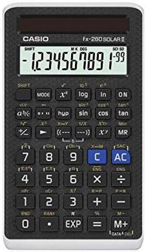 Casio FX260SLRII Fx-260 Solar All-Purpose Scientific Calculator, 12-Digit Lcd