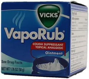  Vicks VapoRub Ointment, 1.76 Ounces : Health & Household