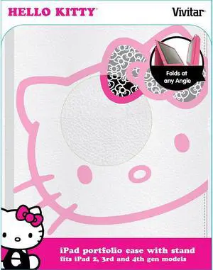 Hello Kitty iPad Portfolio Case with Stand