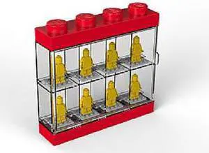 LEGO Minifigure Display Case Small - Red
