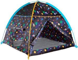 Pacific Play Tents Galaxy Dome Tent with Glow in Dark Stars
