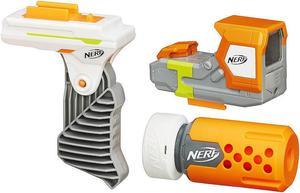 Nerf Modulus Stealth Ops Upgrade Kit Red Dot Sight Pivot Grip Attachment Hasbro