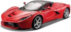 Maisto 1:24 Scale Assembly Line Model Kit - Ferrari LaFerrari Red