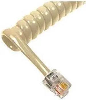 Cablesys 2500IV GCHA444025-FIV / 25' IVORY Handset Cord