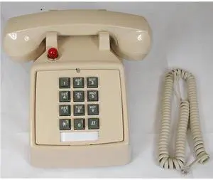 Cortelco ITT-2500-57MD-ASH 250044-VBA-57MD Desk w/ Message Waiting