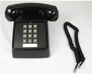 Cortelco ITT-2500-MD-BK 250000-VBA-20MD Desk ValueLine Black
