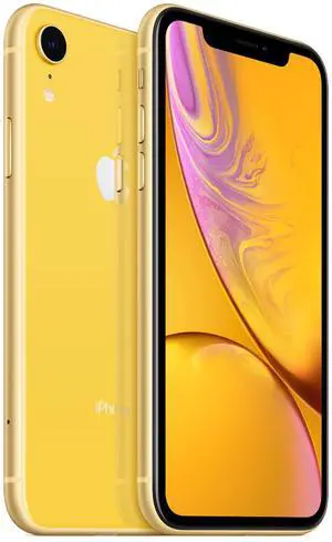 Apple iPhone XR GSM Unlocked 6.1" iOS Smartphone (Yellow, 128GB)