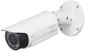 Sony SNC-CH180 720p HD/1.3 Megapixel Bullet Camera with View-DR Technology, IR Illuminator, IP66, JPEG/MPEG-4/H.264 Dual Streaming