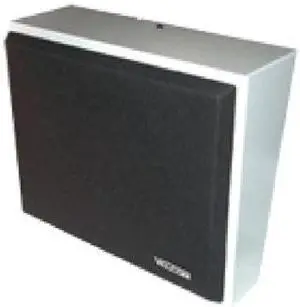 Valcom VIP-430A IP Wall Speaker Assembly, Gray w/Black Grille, Part No# VIP-430A