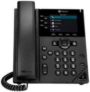 Polycom VVX 350 6-Line Mid-range Color IP Desktop Phone, Part# 2200-48830-025