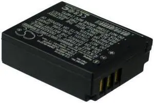 1000mAh CGA-S007 Battery for Panasonic Lumix DMC-TZ1, DMC-TZ2, DMC-TZ3, DMC-TZ4, DMC-TZ5