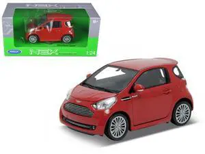 Aston Martin Cygnet Red 1/24 Diecast Car Model by Welly