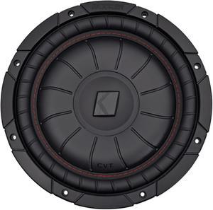 Kicker CVT104 (43CVT104) 800W Peak (400W RMS) 10" CompVT Series Dual 4-Ohm Car Subwoofer