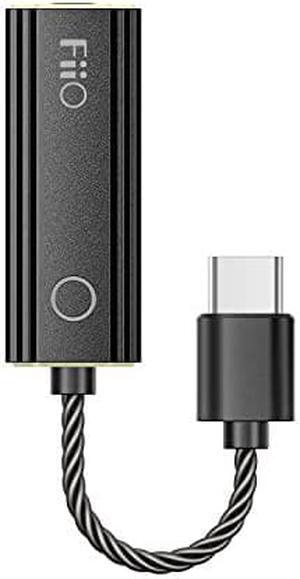 FiiO JadeAudio KA2 Headphone Amps Tiny Amplifier USB DAC High Resolution Lossless Sound for Smartphones/PC/Laptops/Tablet (USB Type C)