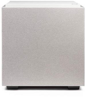 Definitive Technology Descend DN8 8" Subwoofer - Digitally Optimized for Movies & Music, New 3XR Architecture, 500W Peak Class D Amplifier & (2) Pressure-Coupled 8" Bass Radiators, White