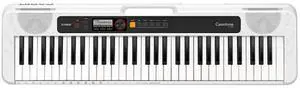 Casio Casiotone CT-S200, Beginner 61-Key Portable Keyboard with 200 Tones, 77 Rhythms, LCD Display, Music Rest, USB-MIDI, Stereo Speakers, Aux In, Headphone Out, Power Supply, White (CT-S200WE) Casio Casiotone CT-S200, Beginner 61-Key Portable Keyboard with 200 Tones, 77 Rhythms, LCD Display, Music Rest, USB-MIDI, Stereo Speakers, Aux In, Headphone Out, Power Supply, White (CT-S200WE)