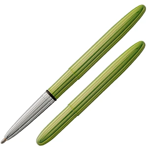 Space Pen Aurora Borealis Lime Green Ballpoint Bullet Pen, Gift Box Compact Size, Writes Upside Down and in Extreme Temperatures, Smooth Black Ink, Medium Point, Made in the USA Space Pen Aurora Borealis Lime Green Ballpoint Bullet Pen, Gift Box Compact Size, Writes Upside Down and in Extreme Temperatures, Smooth Black Ink, Medium Point, Made in the USA