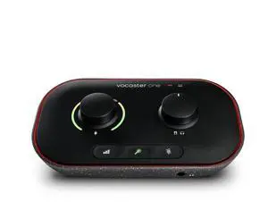 Vocaster One Podcasting Interface for Recording as a Solo Creator. Use Auto Gain, Enhance, and Mute for Easy Podcasting. Small, Lightweight, and Powered by Computer Vocaster One Podcasting Interface for Recording as a Solo Creator. Use Auto Gain, Enhance, and Mute for Easy Podcasting. Small, Lightweight, and Powered by Computer