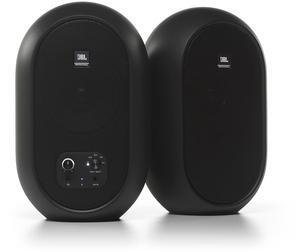 JBL Professional 1 Series 104-BT Compact Desktop Reference Monitors with Bluetooth, Black, Sold as Pair, 4.5-inch Speaker