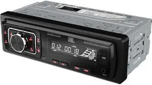JBL Celebrity150 Single DIN Bluetooth FM Radio USB/AUX SD Card High Power Mechless with F/R and Sub Output Car Media Receiver