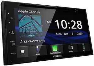 Kenwood DDX57S 6.8" Capacitive Screen DVD Receiver with Car Play, Android Auto, Bluetooth