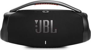 JBL Boombox 3  Portable Bluetooth Speaker IPX7 Waterproof 24 Hours of Playtime Black