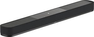 Sennheiser AMBEO Soundbar Plus for TV and Music with Immersive 3D Surround Sound, Virtual 7.1.4 Speaker Setup, Built-in Dual Subwoofers, Advanced Streaming Connectivity, Night Mode, Black